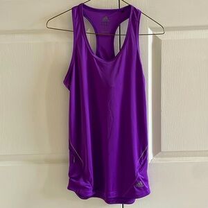 Adidas Women's Vibrant Purple Tank Top